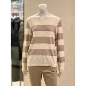 벨리시앙 세이브존01 단가라 메탈사 짜임 니트(3color) KT4103