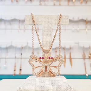 볼라레 세이브존01 자개나비 목걸이 snn205