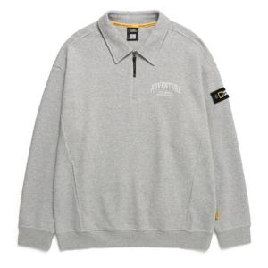 [내셔널지오그래픽 (행사)]반집업 카라 맨투맨 N241MSW080