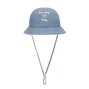 [블루독베이비] 26SS(블루)데님 로고 버킷햇 모자벙거지 (4611480102) 4611480102