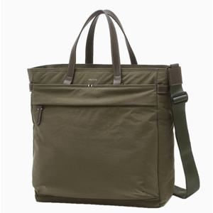 [헤지스ACC] 카키 나일론 토트백 HJBA6E331K2