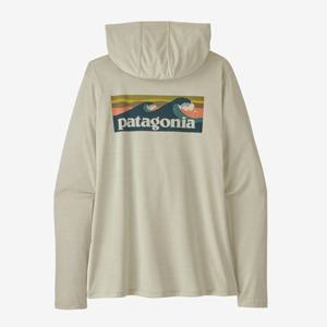 [파타고니아] 45474R5 우먼즈 캐필린 쿨 데일리 후디 티셔츠-보드숏 로고 Capilene Cool Daily PG 45474R5