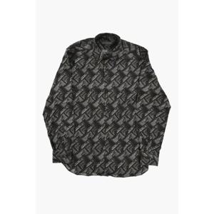 꼬르넬리아니 긴팔 셔츠 93P104 9311914 030 Gray