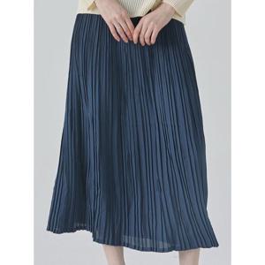 [요이츠]이중 주름 밴딩 플리츠 스커트_YG03WRPSK40