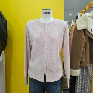 르피타 DP01 꽃자수꽈배기가디건 L261BKT272