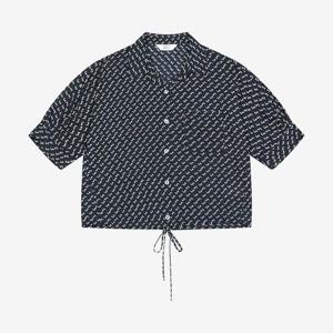 베스띠벨리 세이브존01 프린팅 스트링 셔츠 BKBAE2474