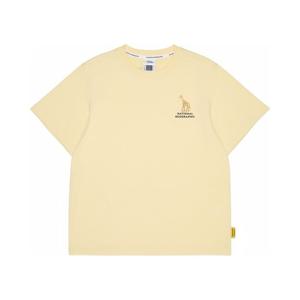 [내셔널지오그래픽키즈]K265UTS950 동물 실루엣 반팔 티셔츠 BUTTER
