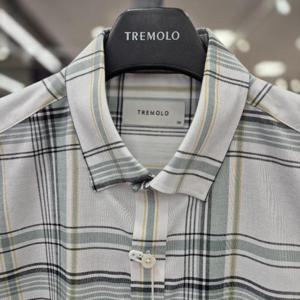 TREMOLO HC14 체크패턴 C 셔츠 TRHNL6S1421