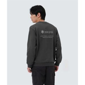스노우피크 SNOWPEAK APPAREL 우븐 패치 맨투맨 (S25FMFHT24) Charcoal S25FMFHT24CC 337662