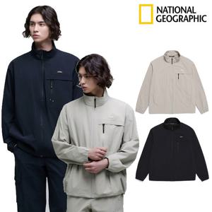[내셔널지오그래픽 (행사)]아델리 경량 우븐 스트레치 집업 점퍼 N252UFT142