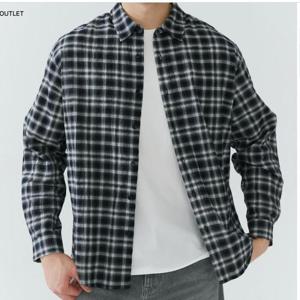 잠뱅이 HC09 남성 베이직 체크셔츠 AQ1WWH204 BK