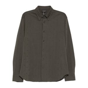 엠포리오아르마니 프론트 버튼 롱 슬리브 셔츠 EM005446 AF1076