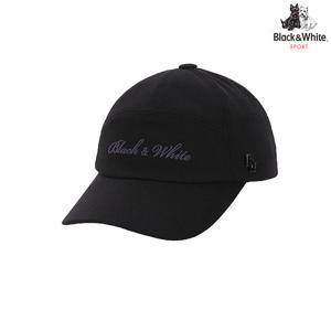 [블랙앤화이트]남성 자수 포인트 캡모자 8416GAAC_BLACK