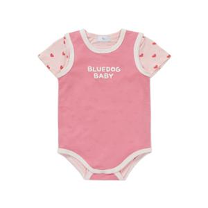 [블루독베이비] (PK)미니하트2PACK바디슈트 4637067605 4637067605