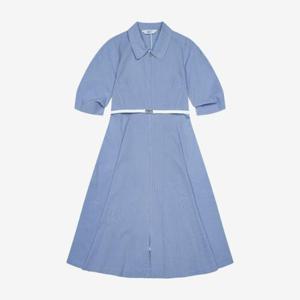 베스띠벨리 세이브존04 체크 벨티드 집업 원피스 BKOAF25450