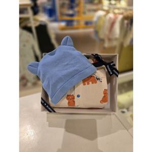 [블루독베이비] 26 SS(크림)치타 7부 우주복(4637067501)신생아 백일 돌 조카 선물 유아 아가옷 (463706750 4637067501