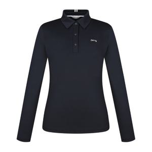 [핑골프](사은품증정) 여성 사이드 테잎 카라 긴팔 티셔츠 (121E1TO051_NA)