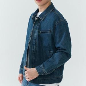 잠뱅이 동백01 남성 난스판 인디고데님자켓 AQ1DDJ103