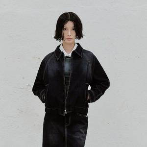 [플랙진]여성 벨벳 데님 자켓 (PWTI5JKM507)