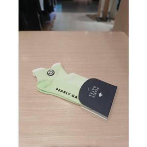 [파리게이츠] 26SS봄 여성 스마일 자수 포인트 단목 양말 (521F1SC002LM) 521F1SC002