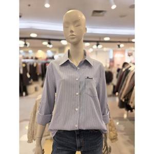 [무자크]스트라이프 블라우스MQ3WBL01 세이브존03 [무자크]스트라이프 블라우스MQ3WBL01 MQ3WBL01