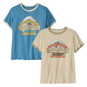 [파타고니아코리아][26SS] 우먼즈 그레이트 웨이브즈 링어 티 37864R5