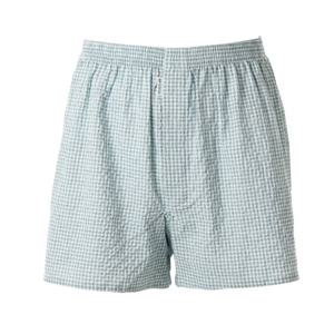 와코루 (트렁크팬티) 쾌적하고 시원한 선염면 잔체크[WMP5435]