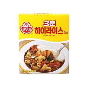 하이라이스 오뚜기 3분하이라이스소스200g