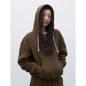 제너럴아이디어 UNI 스티치 브이넥 스웻 후드티 [KHAKI] SBE4U51013 383967