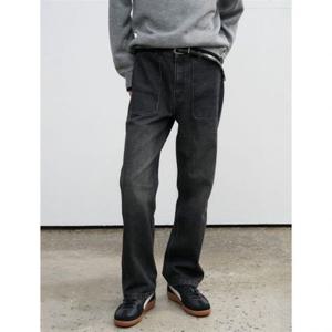 제너럴아이디어 MAN 퍼티그 데님 팬츠 [BLACK] SBE3M11002 384012