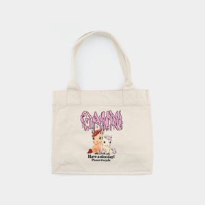 가니 26SS 포니 프린트 라지 이지 쇼퍼 여성 토트백 B2110043 135