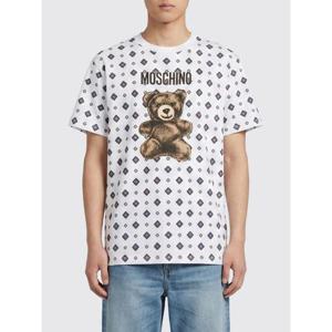 모스키노 반팔 티셔츠 261ZZ07170241 2001 White