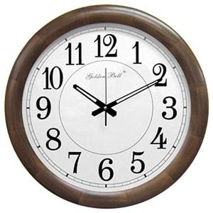 GB1070 대형 원목 월넛 원형 벽시계 50cm 제조한국 벽시계 인테리어시계 원목시계 대형시계 빅사이즈벽시계 공장벽시계