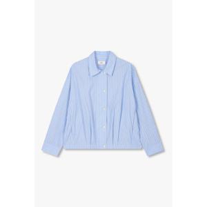 [톰보이]스트라이프 스트링 디테일 셔켓(9176221981)