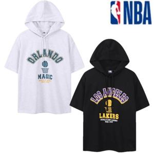 [NBA]N262TH020P GR 남녀공용 엔비에이 반팔티 후드티 면티 티셔츠 오버핏 빅사이즈