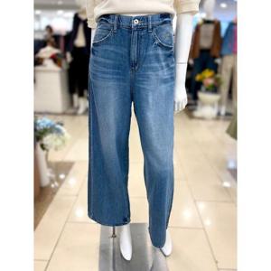 소고 세이브존01 허리 밴딩 와이드 데님 바지 AM1XA04_A