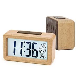 우드 무소음 탁상 알람 자명종 시계 LUAZ-WT01 시계 자명종 알람시계 탁상시계 미니시계 우드시계