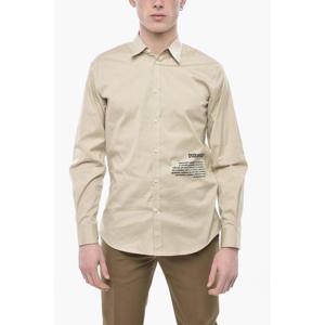 디스퀘어드2 긴팔 셔츠 S74DM0914 S44131 111 Beige
