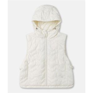 코오롱스포츠 KOLON SPORT 여성 키퍼 크롭 후드 인슐레이션 베스트 TVVAS26402IVO 369577