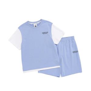 [내셔널지오그래픽키즈]K262UPB920 레이어드 상하 SET BLUE LAVENDER