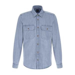 휴고보스 데님 셔츠 50556099450 Light Blue