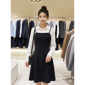 [숲]뷔스티에형 플레어 원피스 SC4OPM1