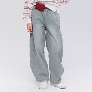 [오션스카이]여아 벌룬 와이드 데님팬츠-FBJG2361C0D