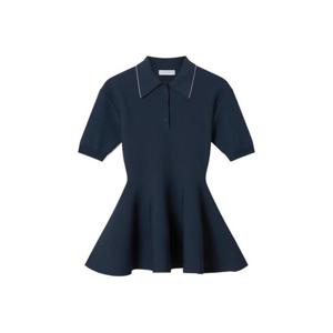 스텔라 매카트니 버튼 플래킷 폴로 탑 6K11813S2650