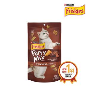 퓨리나 파티믹스 고양이간식 와일드 카우보이 60G