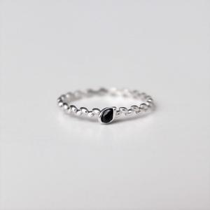 [폭스타일] [Silver925] Leaf line ring
