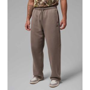 나이키 조던 브루클린 플리스 오버사이즈 오픈 헴 팬츠 M - 올리브 그레이블랙 IB7238-040 311408