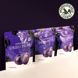 [산과들에] 말랑쫀득 한알 건자두 150g x8봉 (소포장 푸룬 말린자두)