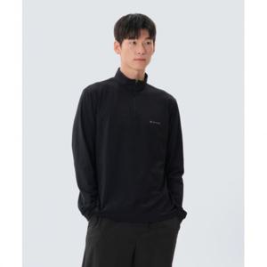 스노우피크 SNOWPEAK APPAREL 퀵드라이 반집업 긴팔 티셔츠 (S25SMTZT10) Black S25SMTZT10BK 337588