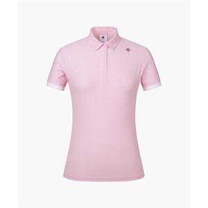 데상트 GOLF 여성 멜란지 카라 반팔티셔츠 (DP22WFTS46) DP22WFTS46_LPKG 280137